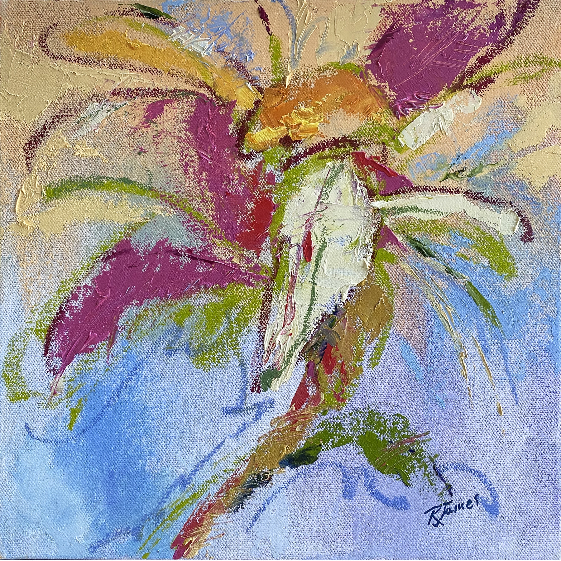 Click here to view A Lily Abstracted #2 by Rose marie James